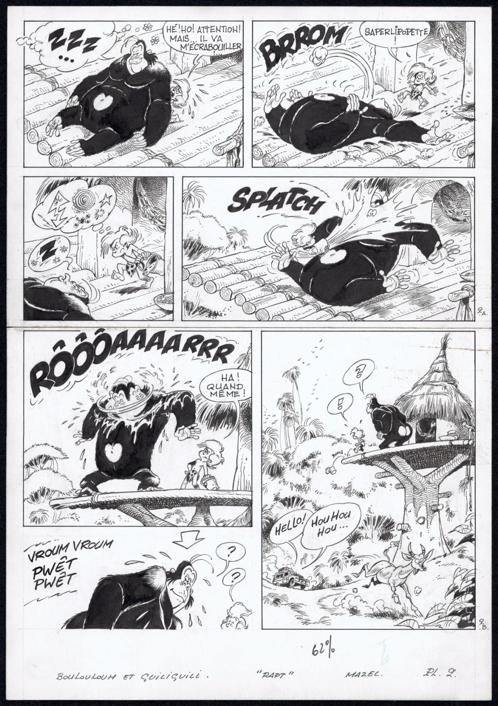 Planche originale n°2 - Mazel - Encre de Chine sur papier - 5020