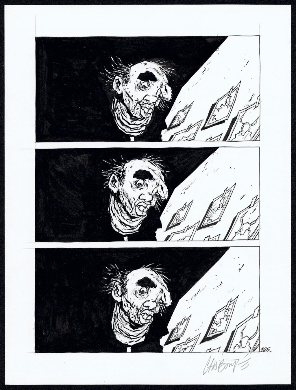 Planche originale 325 - Christophe Chabouté - Encre de Chine - 4978