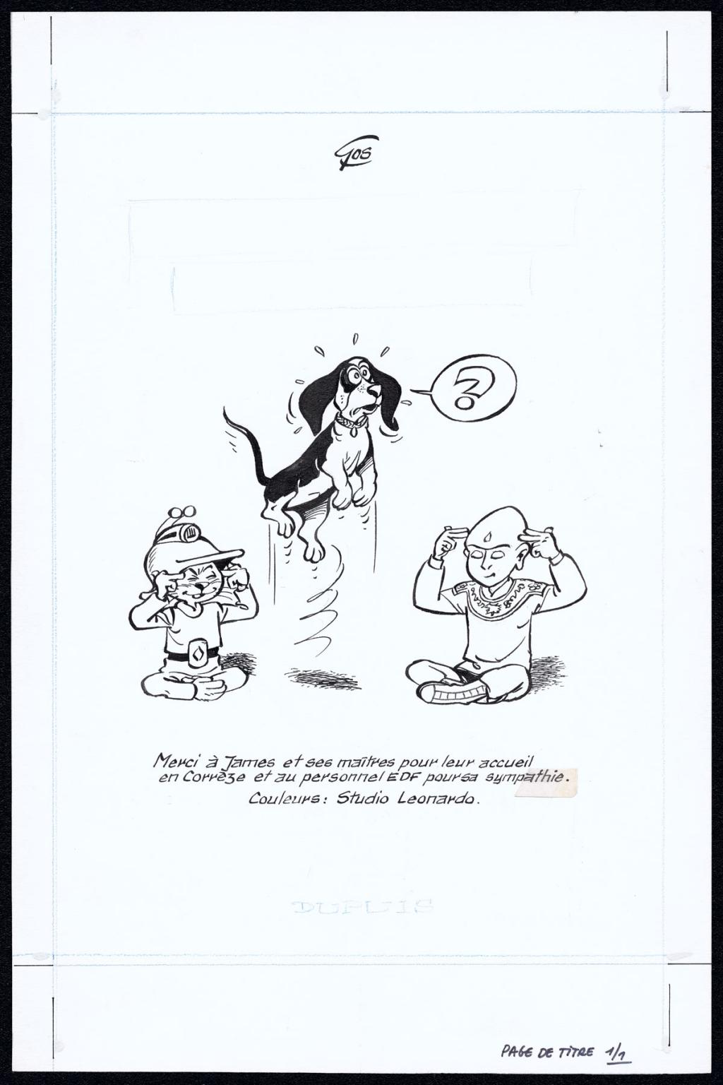 Page de titre - Roland Gos - Encre de Chine sur papier - 5036