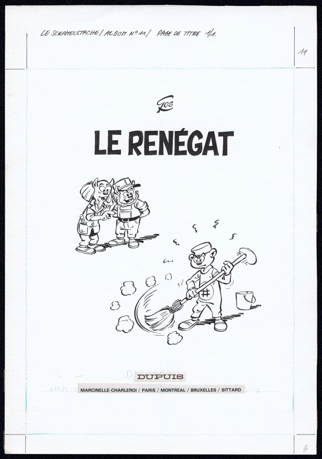 Page de titre - Roland Gos - Encre de Chine sur papier - 5033