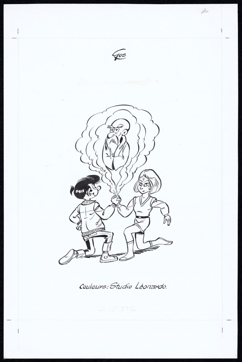 Page de titre - Roland Gos - Encre de Chine sur papier - 5031