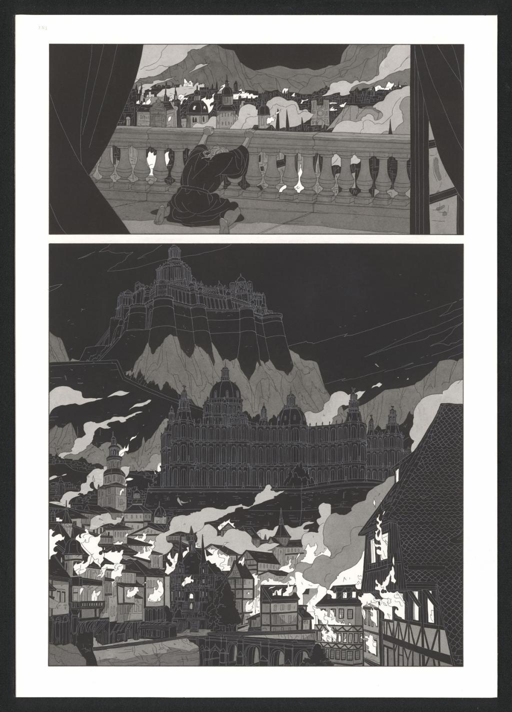 Planche originale - Bertrand Gatignol - Encres noires et aquarelle sur papier - 6544