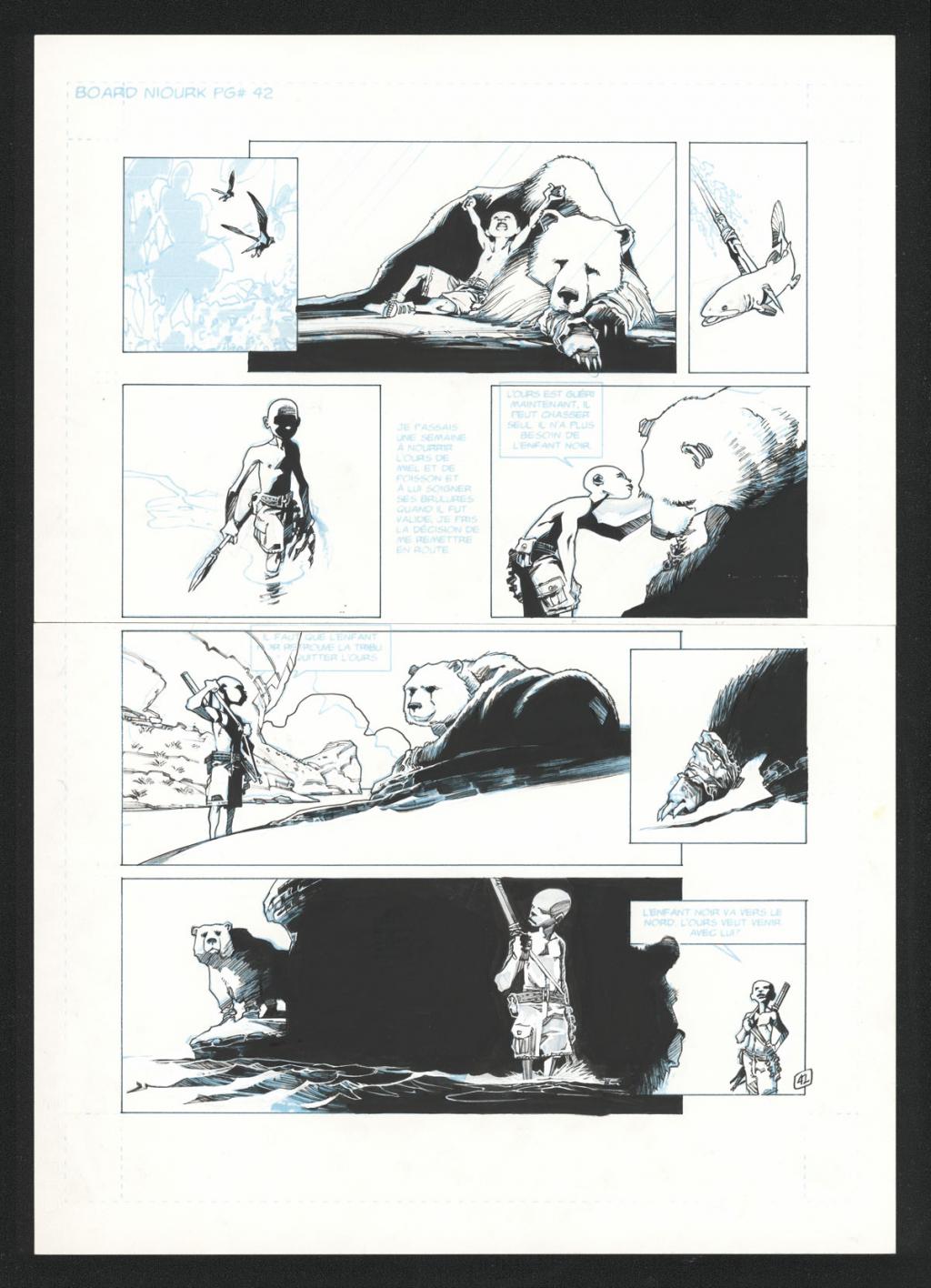 Planche originale 42 - Olivier Vatine - Encre de Chine sur papier - 33