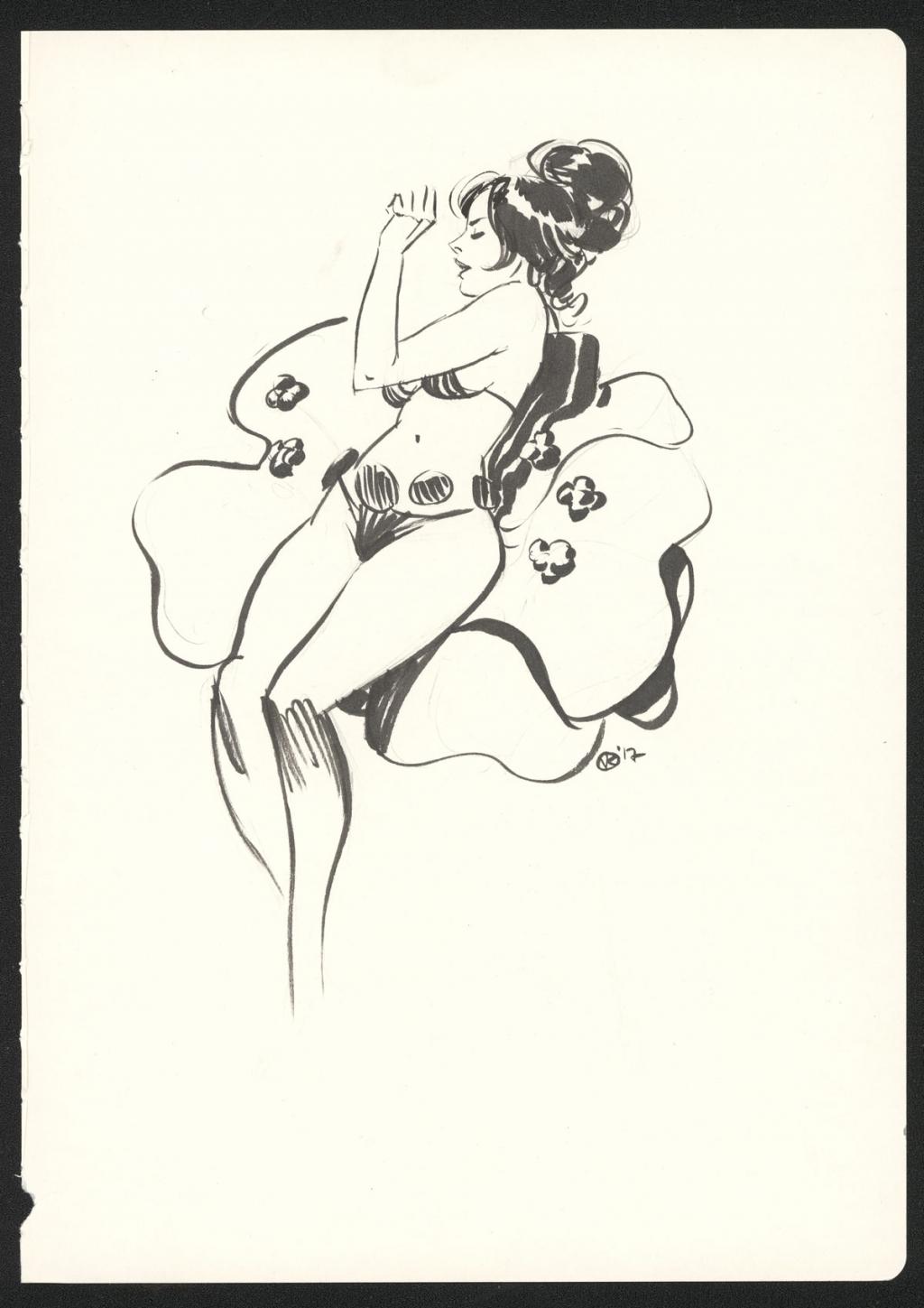 Illustration originale - Viktor Kalvachev - Encre de Chine - 5118