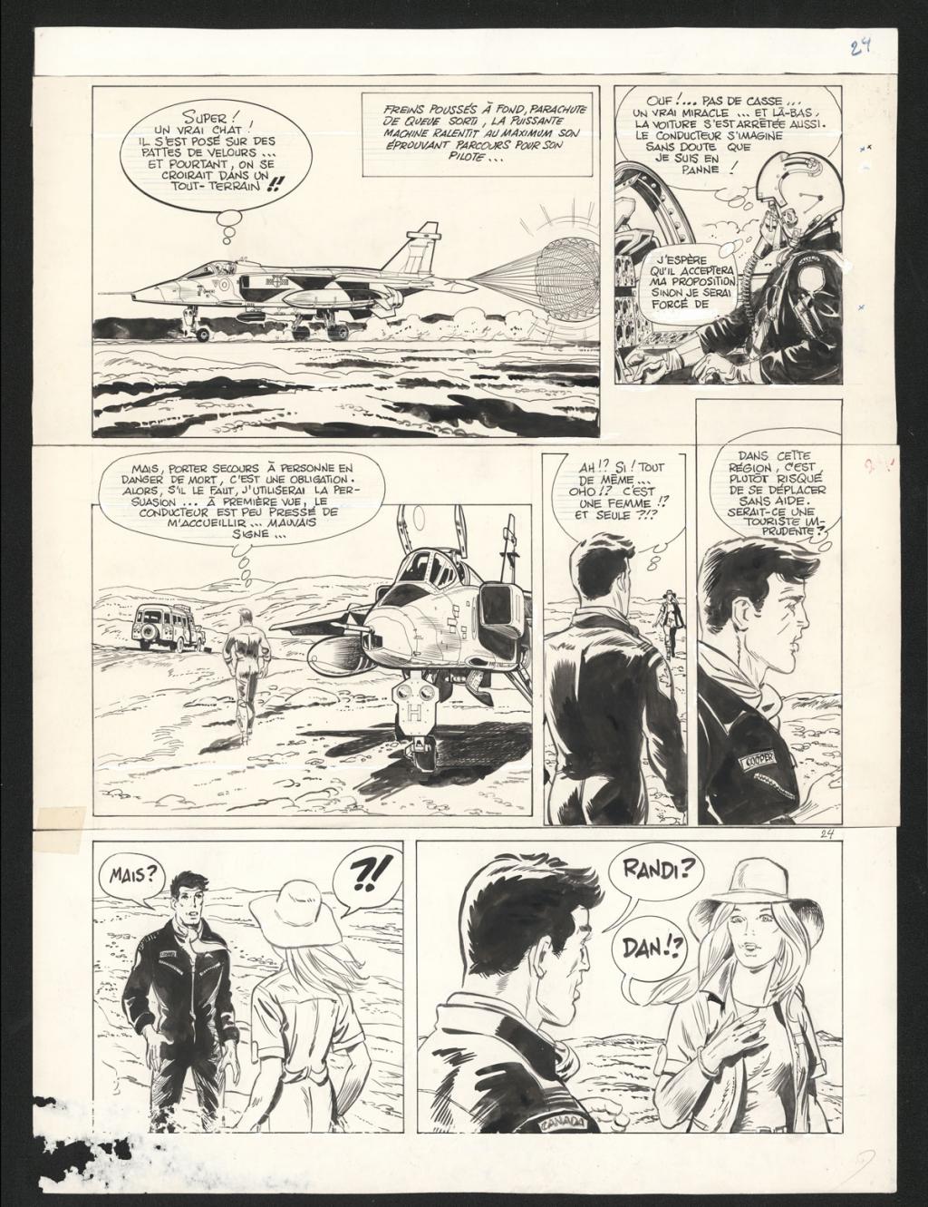 Planche originale n°24
"papier déchiré partie inférieur gauche - Albert Weinberg - Encre de Chine sur papier - 5152