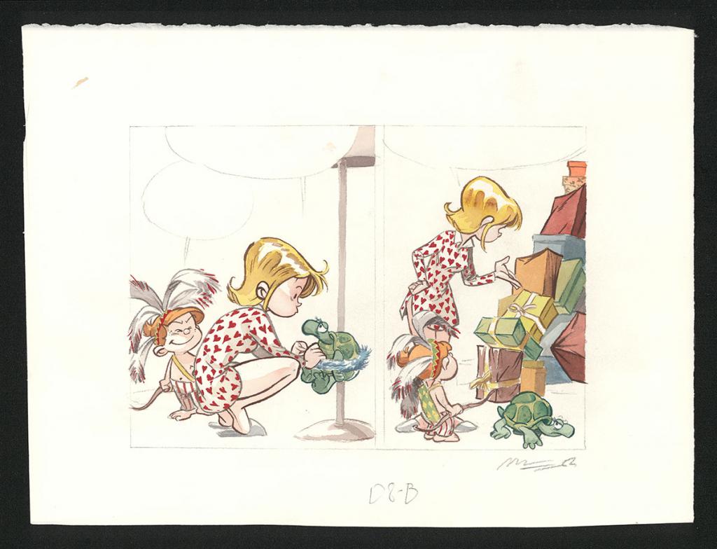 Planche originale - José Luis Munuera - Aquarelle sur papier - 5406