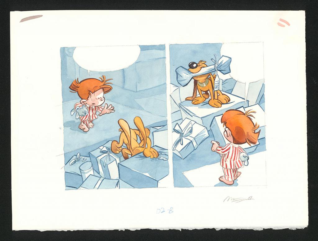 Planche originale - José Luis Munuera - Aquarelle sur papier - 5403