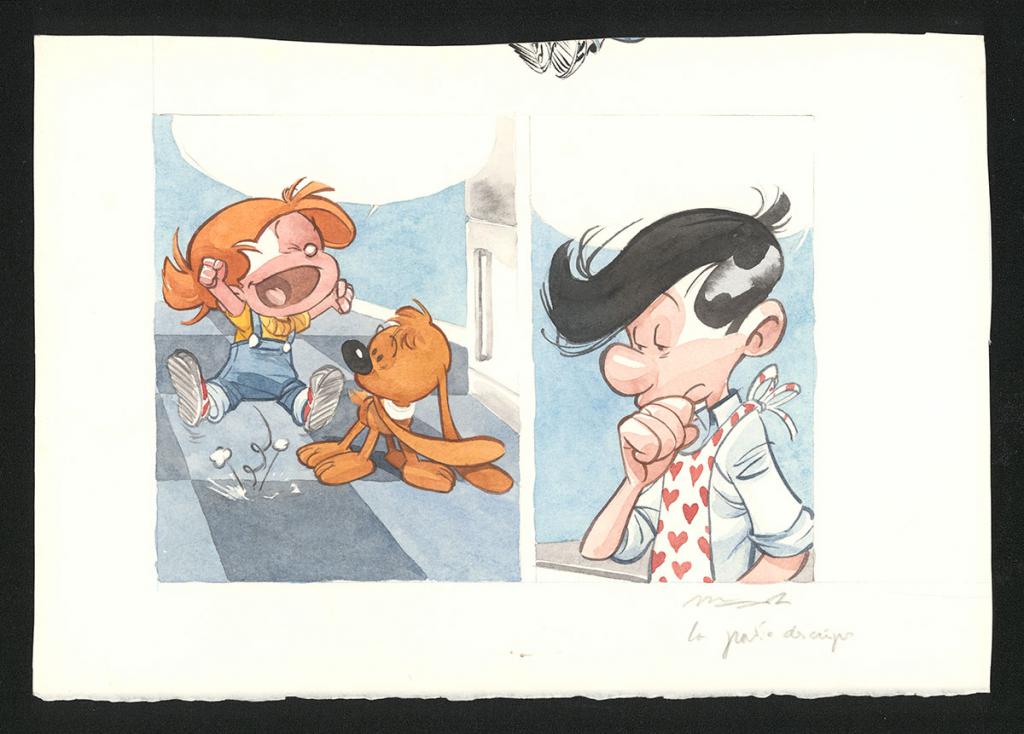 Planche originale - José Luis Munuera - Aquarelle sur papier - 5211