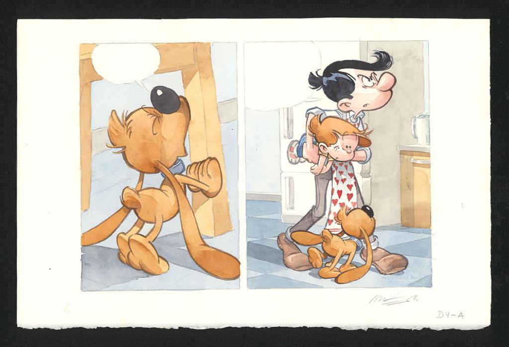 Planche originale - José Luis Munuera - Aquarelle sur papier - 5377