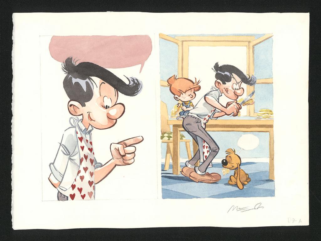 Planche originale - José Luis Munuera - Aquarelle sur papier - 5376