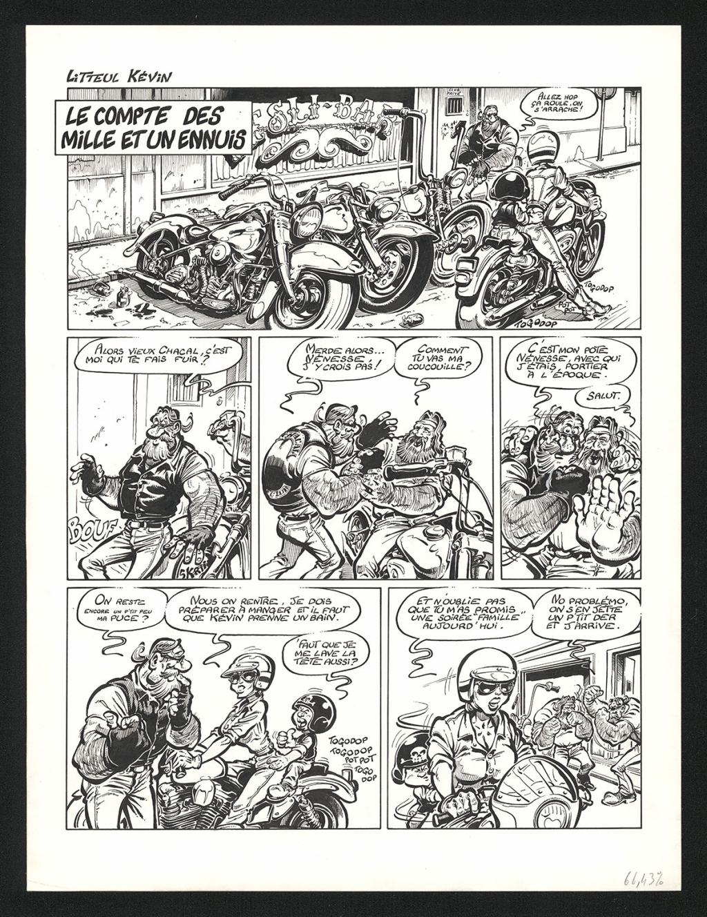 Planche originale n°1 de l'histoire Le compte des mille et un ennuis - Coyote - Encre de Chine sur papier - 5805