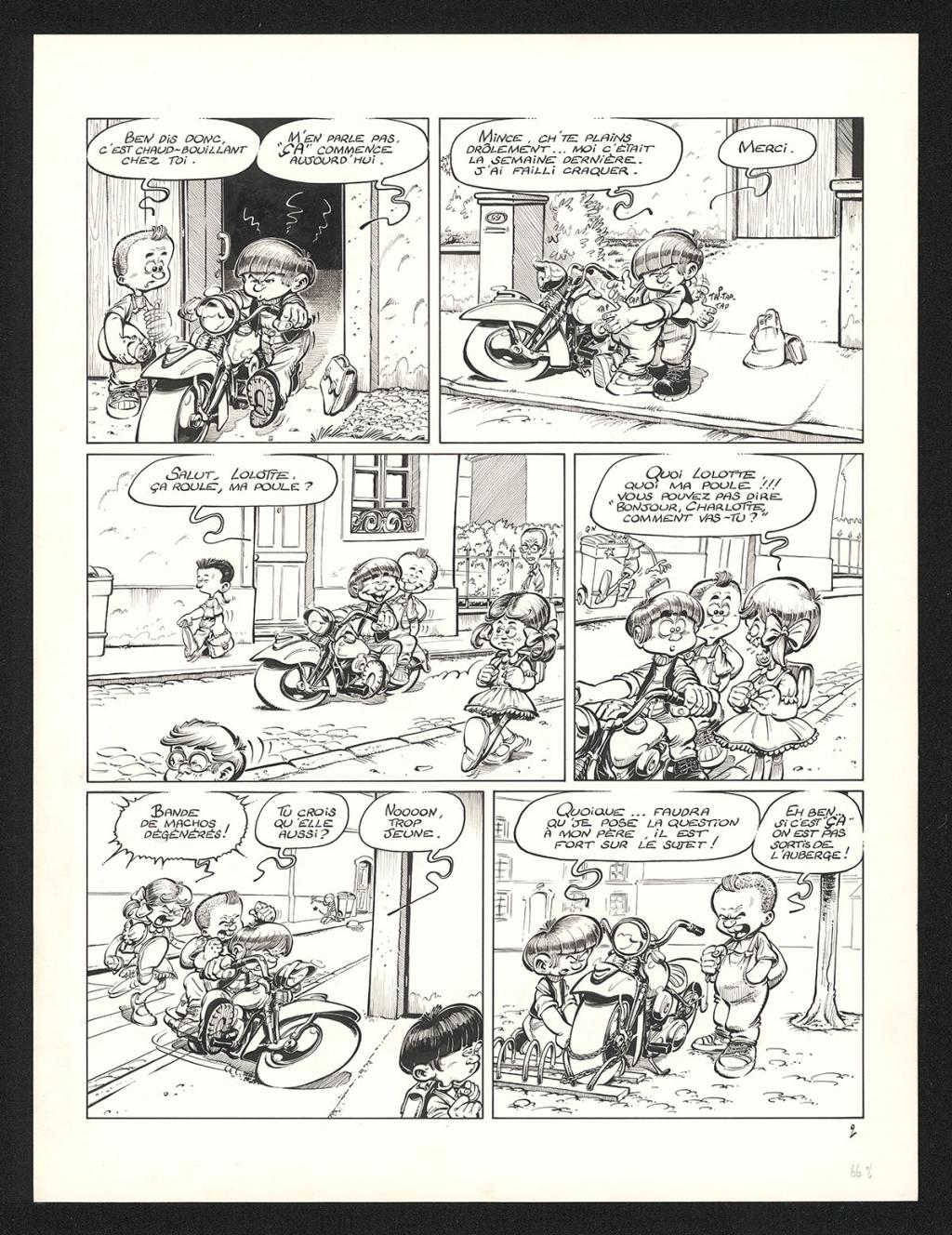 Planche originale n°2 de l'histoire Humeurs malignes - Coyote - Encre de Chine sur papier - 5221