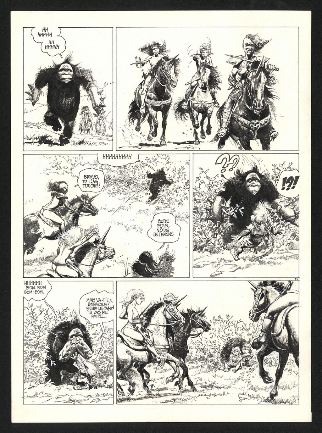 Planche originale n°17 - Grzegorz Rosinski - Technique mixte sur papier - 5936