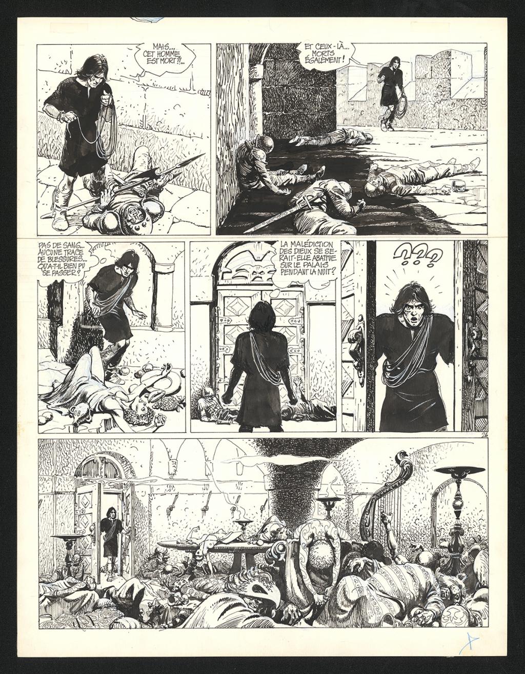 Planche originale n°26 - Grzegorz Rosinski - Encre de Chine sur papier - 5966