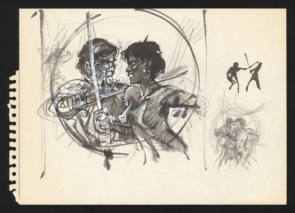 Illustration orignale - Grzegorz Rosinski - Technique mixte - 5929