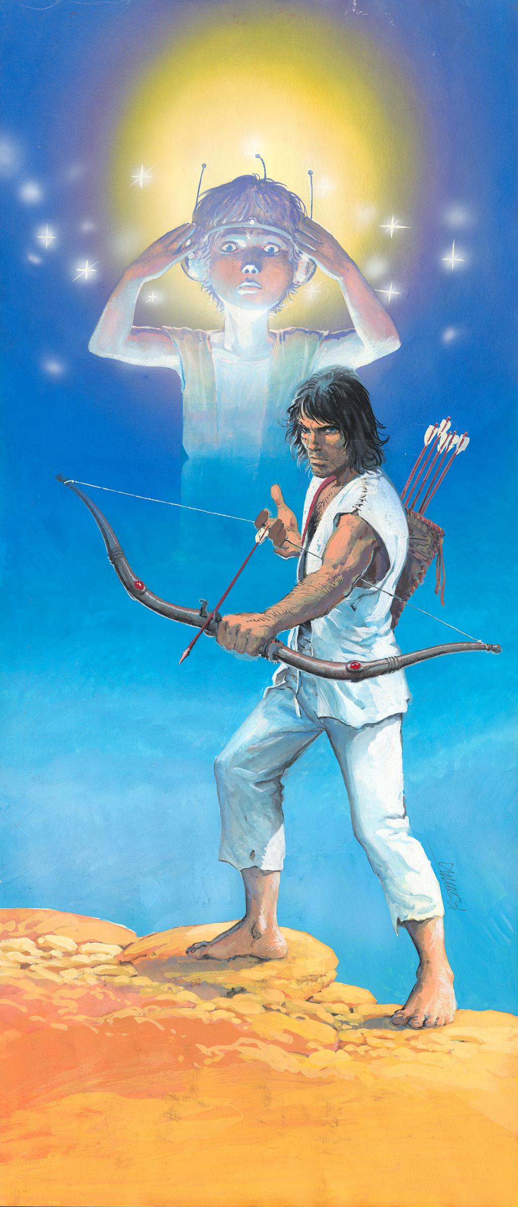 Illustration originale parue dans le journal Tintin - Grzegorz Rosinski - Technique mixte - 6010