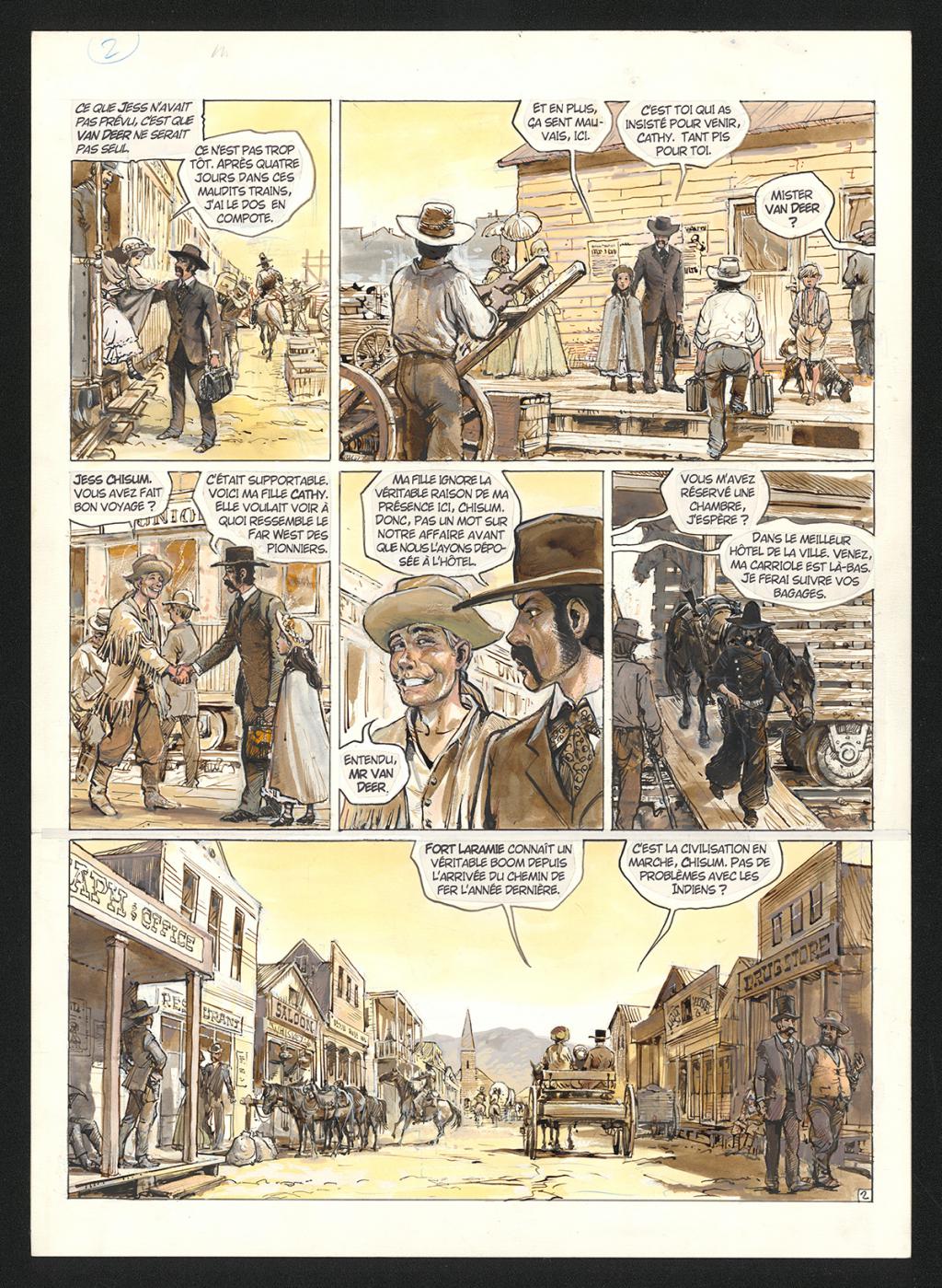 Planche originale n°2 - Grzegorz Rosinski - Technique mixte - 5999