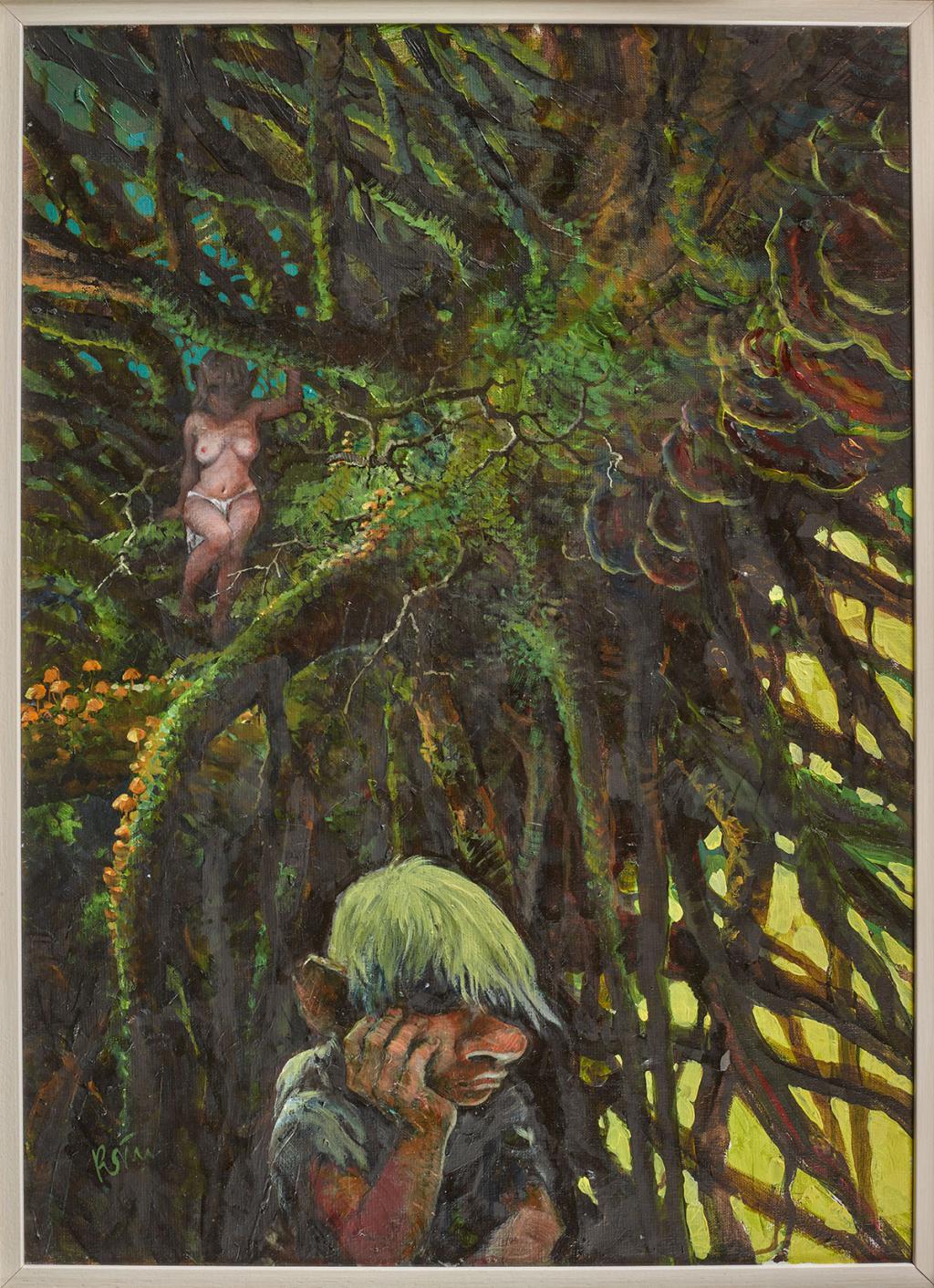 Couverture originale de la réédition du tome 2 - Grzegorz Rosinski - Huile sur toile - 5900