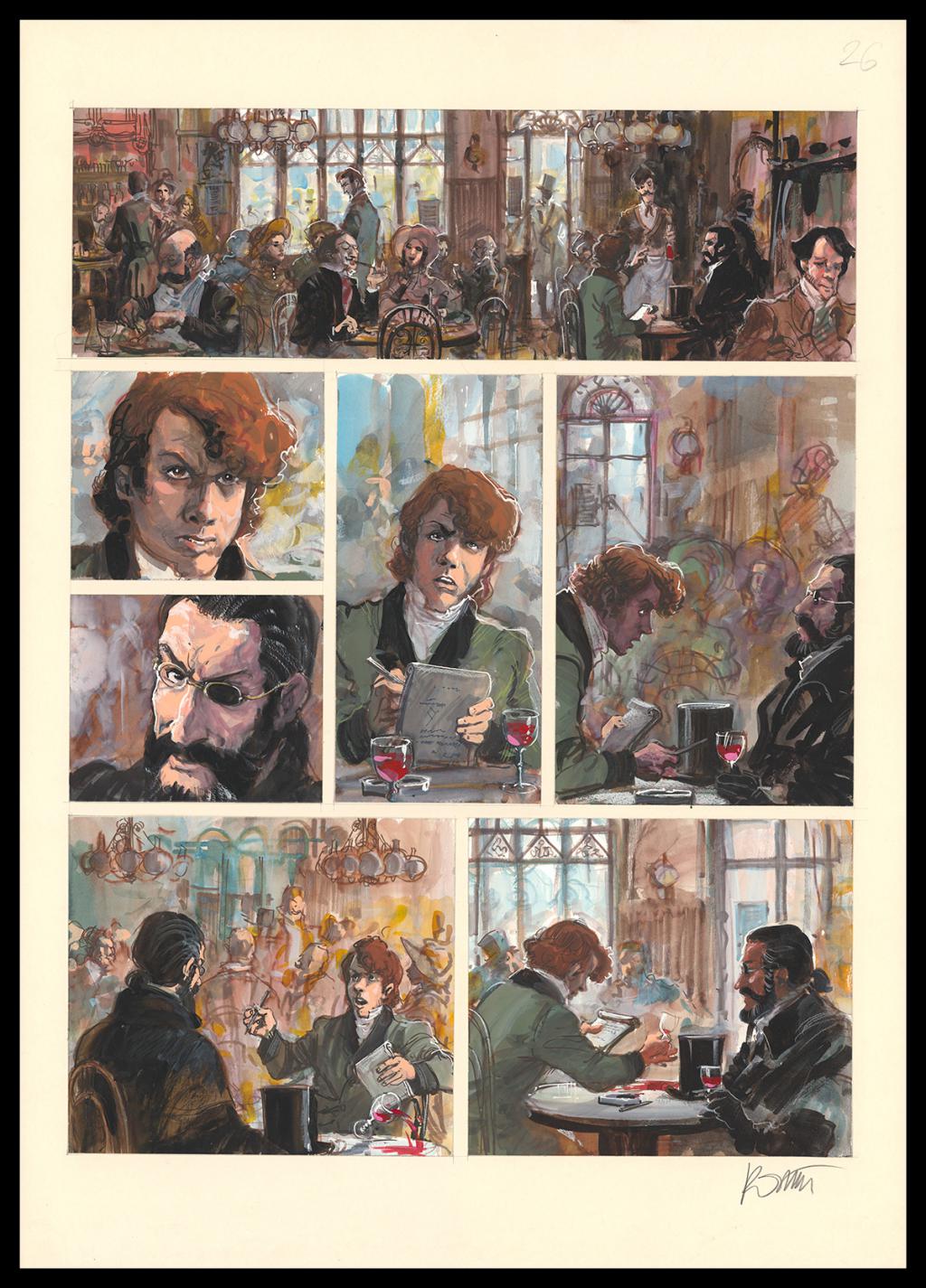 Planche originale n°26 - Grzegorz Rosinski - Technique mixte - 5895