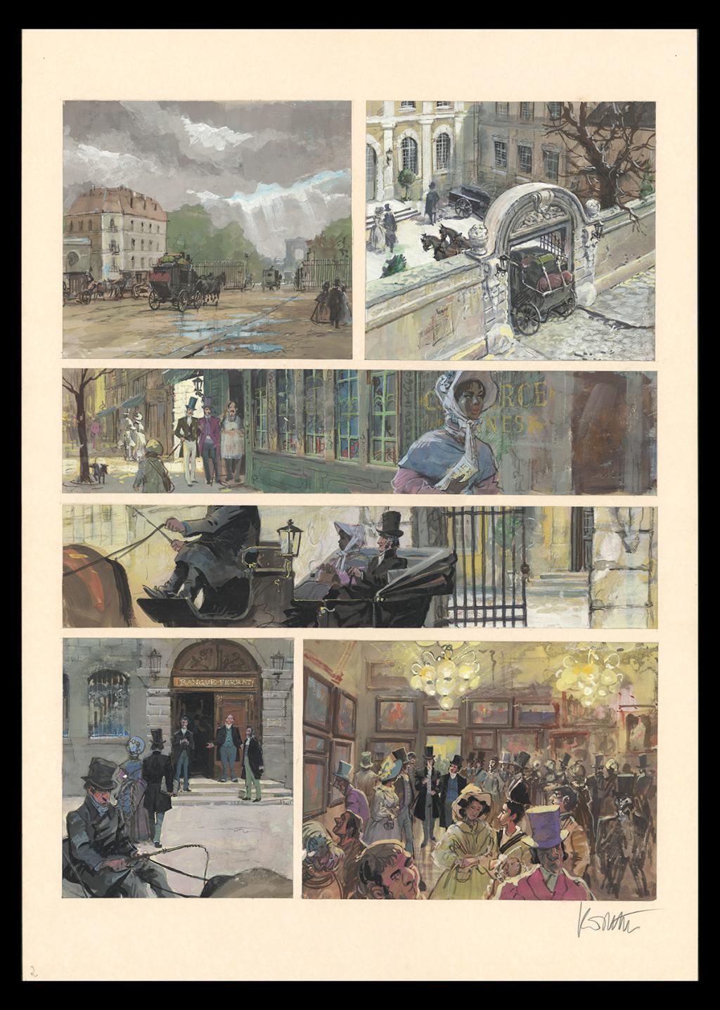 Planche originale n°2 - Grzegorz Rosinski - Technique mixte - 5894