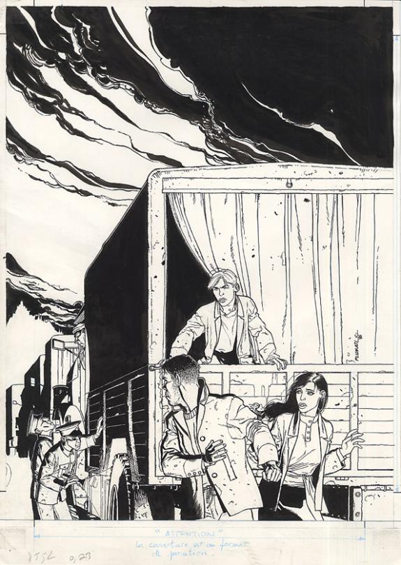 noir er blanc - Claude Plumail - Encre de Chine - 210