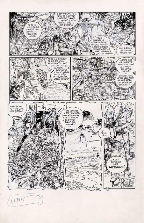 p25 - Thomas Allart - Encre de Chine et mine de plomb sur papier - 193