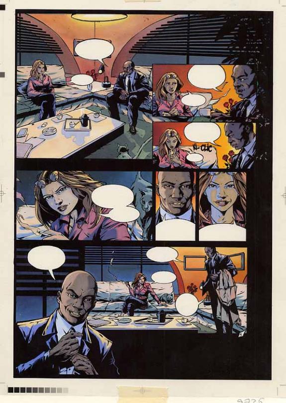 p04 + bleu - Stéphane Collignon - Encre de Chine - 184