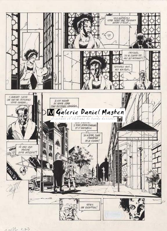 p21 - Djillali Defali - Encre de Chine - 174