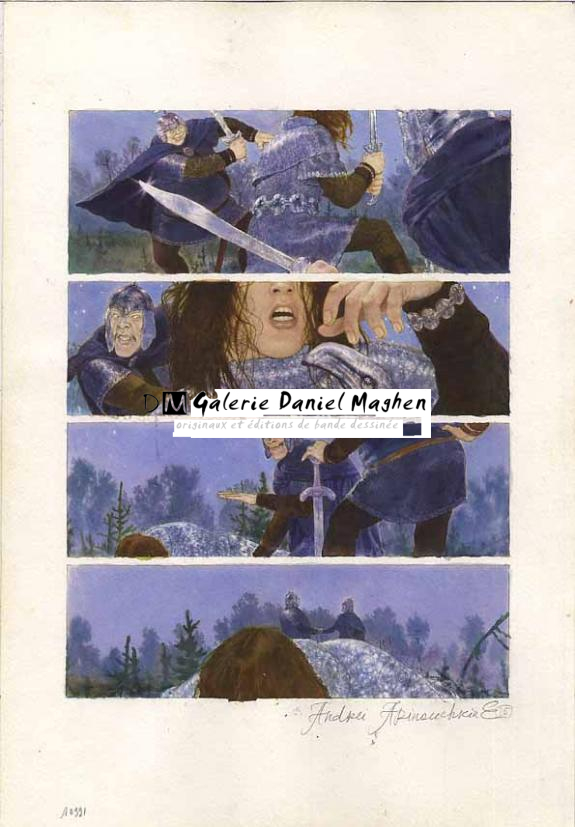 p26 - Andréï Arinouchkine - Aquarelle sur papier - 2376