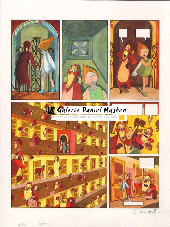 p14 - Sandrine Revel - Aquarelle et mine de plomb sur papier - 150