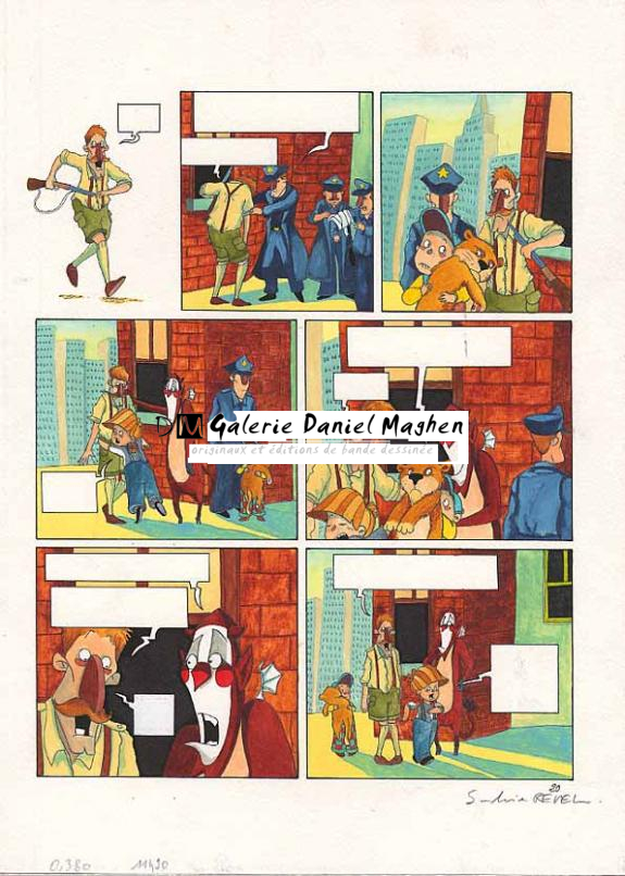 p20 - Sandrine Revel - Aquarelle et mine de plomb sur papier - 143