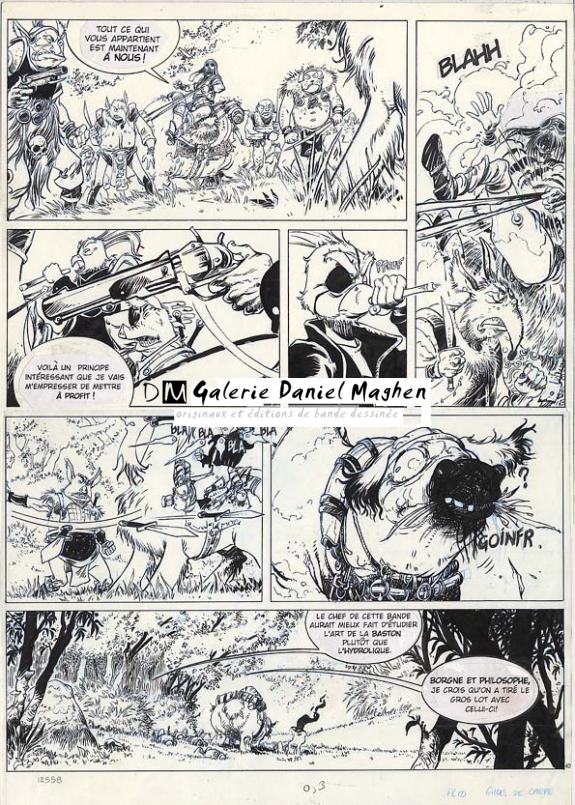 p10 + bleu - Fabrice Meddour - Encre de Chine - 116