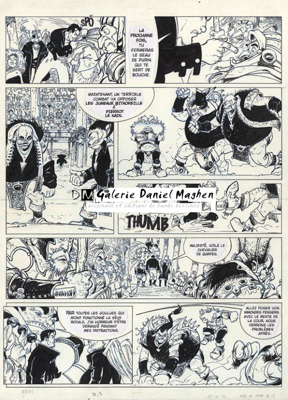 p13 + bleu - Fabrice Meddour - Encre de Chine - 114