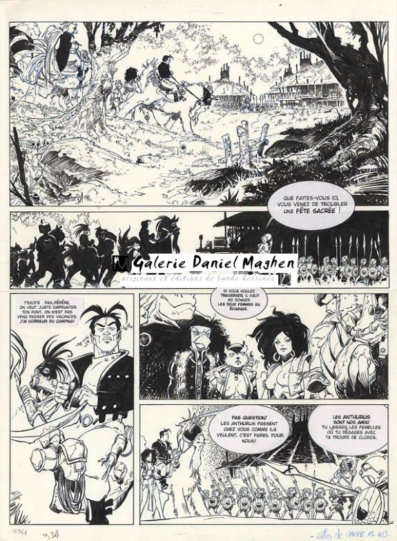 p40 + bleu - Fabrice Meddour - Encre de Chine - 111