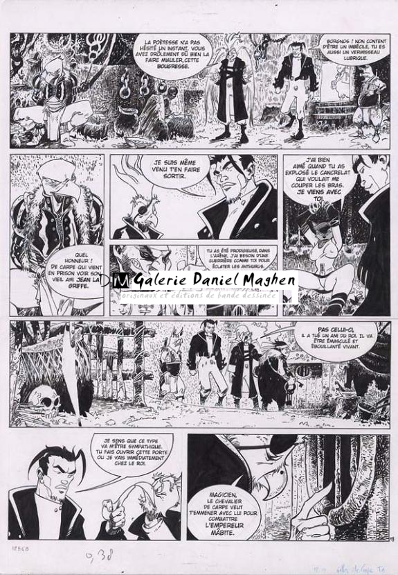 p19 + bleu - Fabrice Meddour - Encre de Chine - 108