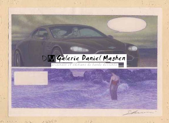 homme et voiture et femme - Didier Eberoni - 90