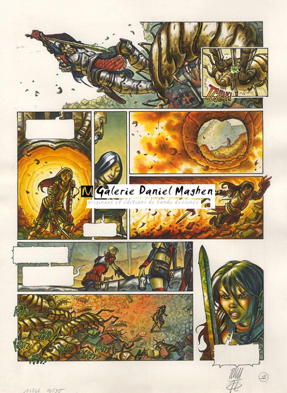 p35 - Roberto Ricci - Encre de couleur sur papier - 85