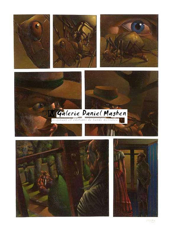 p inconnue depot - Jean-François Cellier - Encre de couleur sur papier - 73