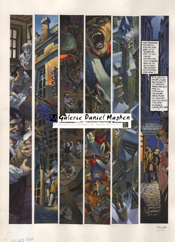 p17 depot - Jean-François Cellier - Encre de couleur sur papier - 71