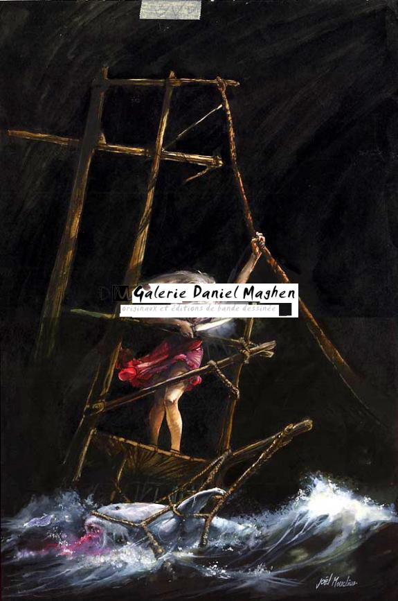 couleur - Joël Mouclier - Encre de couleur sur papier - 55