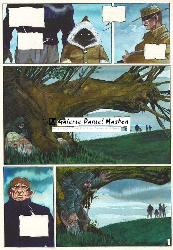 p02 - Fabrice Meddour - Aquarelle et encre de Chine sur papier - 252