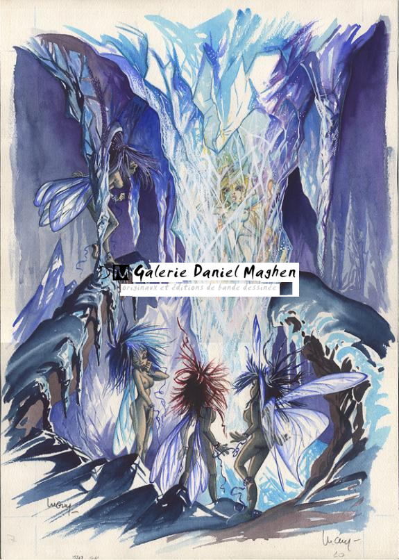 fée dans le glacier - Philippe Luguy - 256