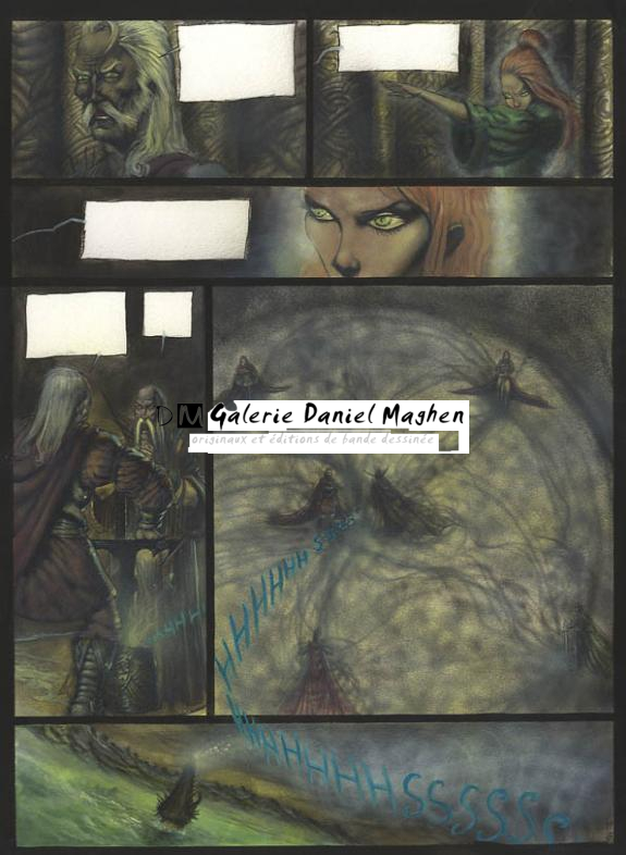 p45 - Jean-François Martinez - Encre de Chine et encre de couleur sur papier - 264