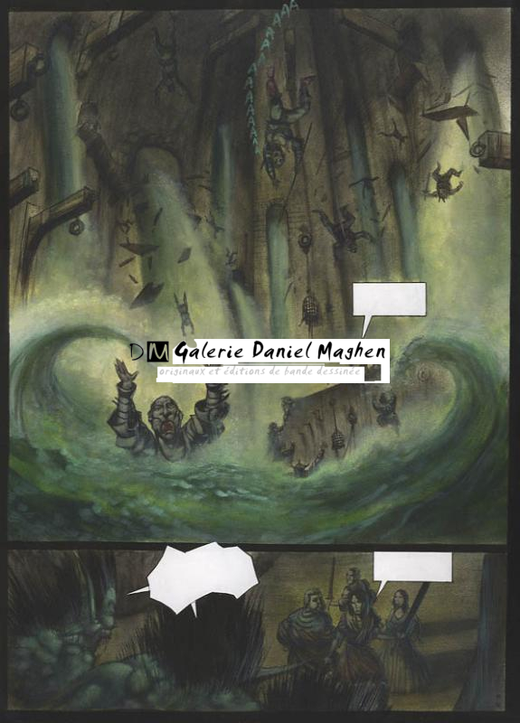 p36 - Jean-François Martinez - Encre de Chine et encre de couleur sur papier - 265