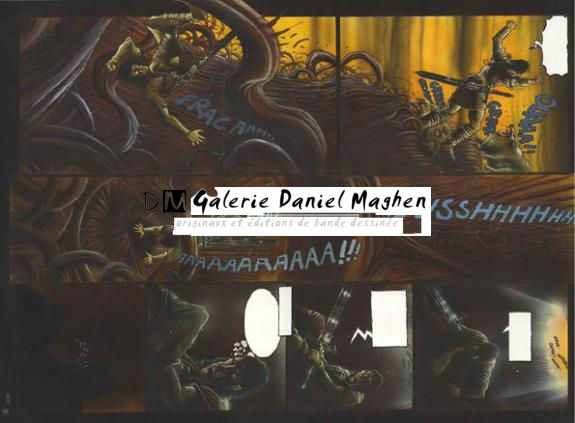 p07 - Jean-François Martinez - Encre de Chine et encre de couleur sur papier - 271