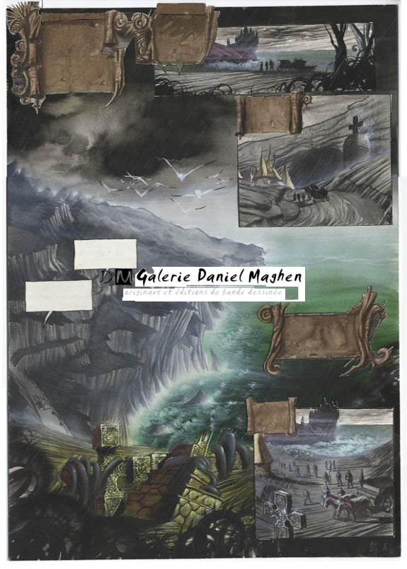 p03 - Jean-François Martinez - Encre de Chine et encre de couleur sur papier - 272