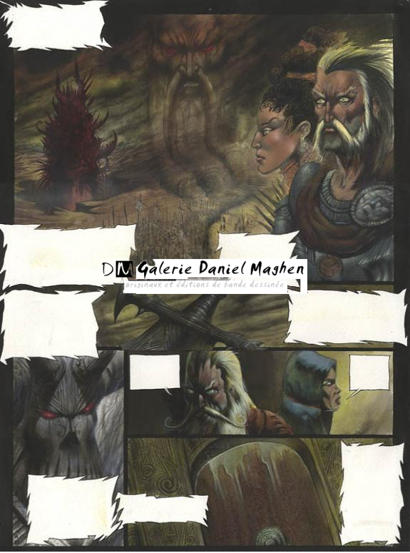 p30 - Jean-François Martinez - Encre de Chine et encre de couleur sur papier - 273