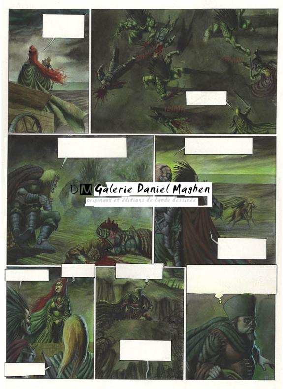 p25 - Jean-François Martinez - Encre de Chine et encre de couleur sur papier - 274