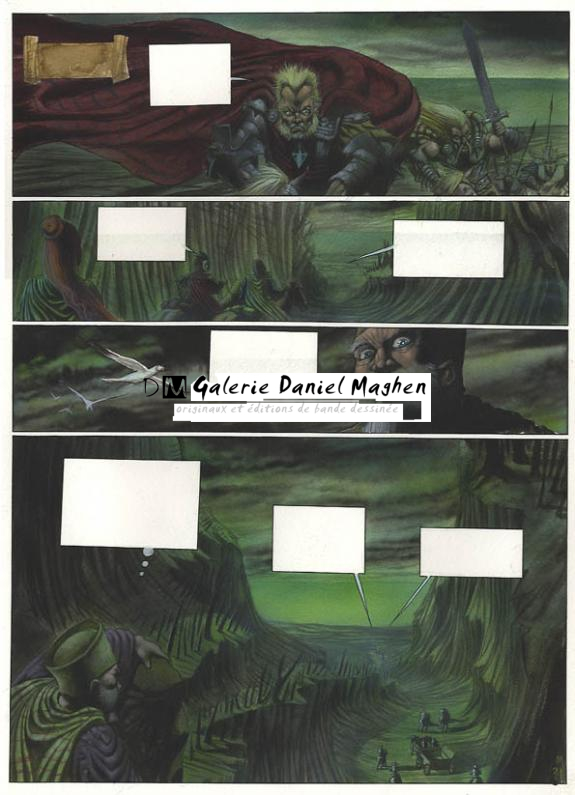 p21 - Jean-François Martinez - Encre de Chine et encre de couleur sur papier - 277