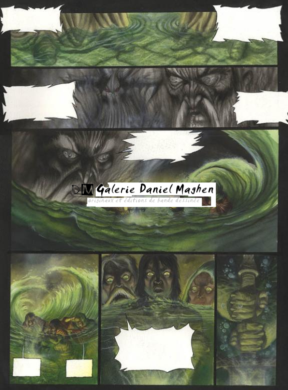 p31 - Jean-François Martinez - Encre de Chine et encre de couleur sur papier - 278